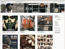Tablet Screenshot of die-rek.bandcamp.com