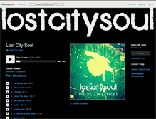 Tablet Screenshot of lostcitysoul.bandcamp.com