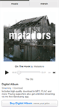 Mobile Screenshot of matadorsleeds.bandcamp.com