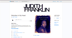 Desktop Screenshot of judithfranklinonline.bandcamp.com