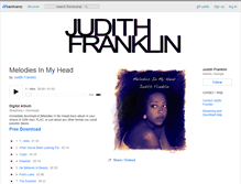 Tablet Screenshot of judithfranklinonline.bandcamp.com
