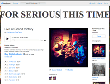 Tablet Screenshot of forseriousthistime.bandcamp.com
