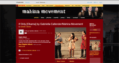 Desktop Screenshot of mahinamovement.bandcamp.com