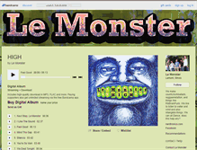 Tablet Screenshot of lemonster.bandcamp.com