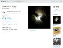 Tablet Screenshot of chadtaggart.bandcamp.com