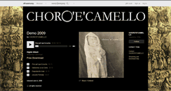 Desktop Screenshot of choroecamello.bandcamp.com