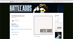 Desktop Screenshot of battleadds.bandcamp.com