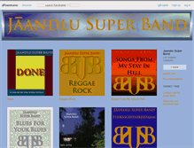 Tablet Screenshot of jaandlu.bandcamp.com