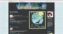 Desktop Screenshot of kedderavant.bandcamp.com