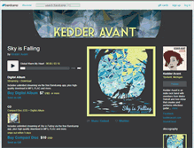 Tablet Screenshot of kedderavant.bandcamp.com