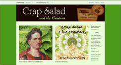 Desktop Screenshot of crapsaladandthecroutons.bandcamp.com