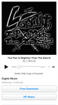 Mobile Screenshot of c-biscuit.bandcamp.com