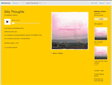 Tablet Screenshot of mathieusantos.bandcamp.com