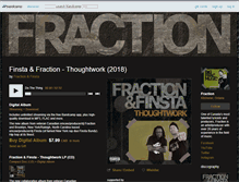 Tablet Screenshot of fraction.bandcamp.com