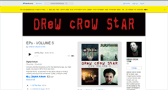 Desktop Screenshot of drewcrowstar.bandcamp.com