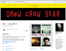 Tablet Screenshot of drewcrowstar.bandcamp.com