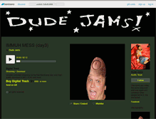 Tablet Screenshot of dudejams.bandcamp.com