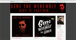 Desktop Screenshot of genethewerewolf.bandcamp.com