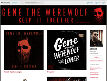 Tablet Screenshot of genethewerewolf.bandcamp.com