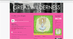 Desktop Screenshot of greatwilderness.bandcamp.com