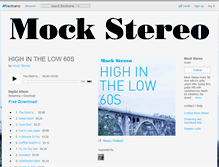 Tablet Screenshot of mockstereo1.bandcamp.com