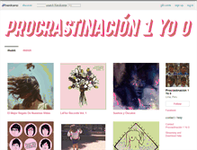 Tablet Screenshot of procrastinacion1yo0.bandcamp.com