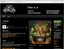 Tablet Screenshot of drakum.bandcamp.com