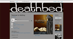 Desktop Screenshot of deathbed.bandcamp.com