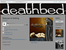 Tablet Screenshot of deathbed.bandcamp.com