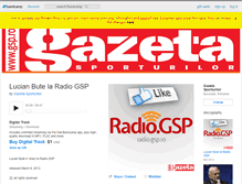 Tablet Screenshot of gazetasporturilor.bandcamp.com