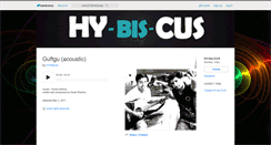 Desktop Screenshot of hy-bis-cus.bandcamp.com