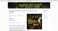 Desktop Screenshot of aminabryant.bandcamp.com