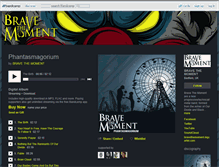 Tablet Screenshot of bravethemoment.bandcamp.com