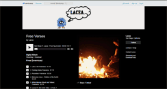 Desktop Screenshot of lacea.bandcamp.com