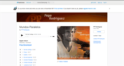 Desktop Screenshot of pprodriguez.bandcamp.com