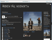 Tablet Screenshot of andrewpaulwoodworth.bandcamp.com