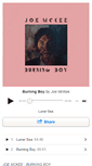 Mobile Screenshot of joemckee.bandcamp.com