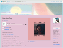 Tablet Screenshot of joemckee.bandcamp.com