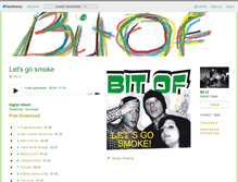 Tablet Screenshot of bitof.bandcamp.com