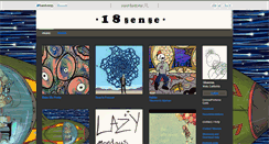 Desktop Screenshot of 18sense.bandcamp.com