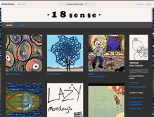 Tablet Screenshot of 18sense.bandcamp.com