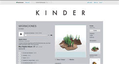 Desktop Screenshot of kinder.bandcamp.com
