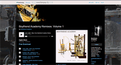 Desktop Screenshot of boyfriendacademy.bandcamp.com