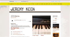Desktop Screenshot of jeremykeen.bandcamp.com