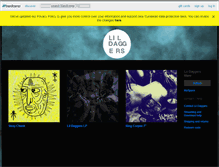 Tablet Screenshot of lildaggers.bandcamp.com