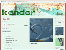 Tablet Screenshot of kondor.bandcamp.com