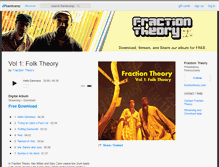 Tablet Screenshot of fractiontheory.bandcamp.com