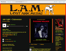 Tablet Screenshot of lostarkmusic.bandcamp.com