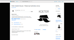 Desktop Screenshot of kkoeter.bandcamp.com
