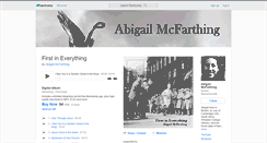 Desktop Screenshot of abigailmcfarthing.bandcamp.com